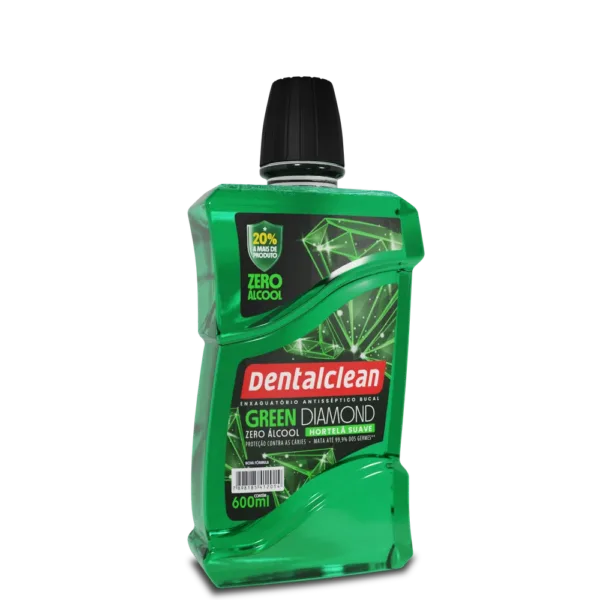 ANTISSÉPTICO DENTALCLEAN GREEN DIAMOND 600ML SEM ÁLCOOL - Imagem 2