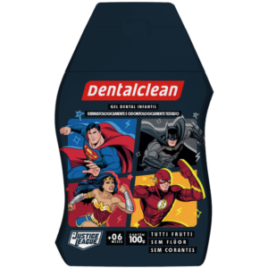 GEL SEM FLÚOR DENTALCLEAN HERÓIS INFANTIL 100G