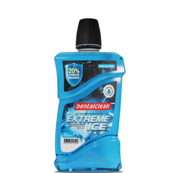 ANTISSÉPTICO DENTALCLEAN EXTREME ICE 600ML SEM ÁLCOOL