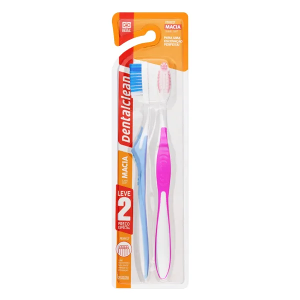 ESCOVA DE DENTE DENTALCLEAN PERFECT LEVE 2 PREÇO ESPECIAL MACIA - Imagem 6