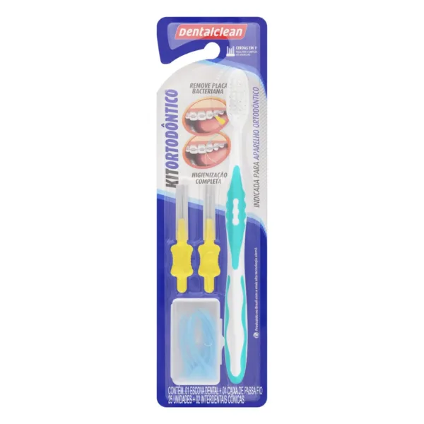 KIT ORTODÔNTICO DENTALCLEAN
