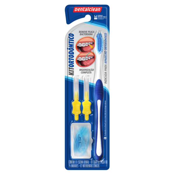 KIT ORTODÔNTICO DENTALCLEAN