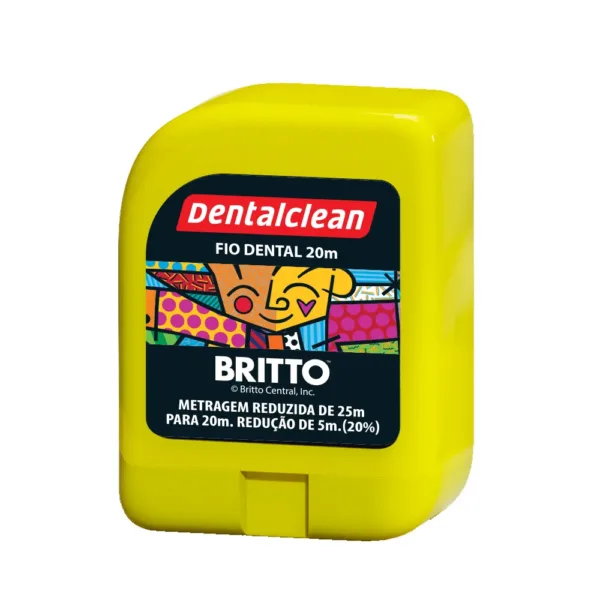 FIO DENTAL DENTALCLEAN ROMERO BRITTO 20M - Imagem 5