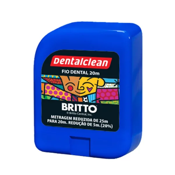 FIO DENTAL DENTALCLEAN ROMERO BRITTO 20M - Imagem 4