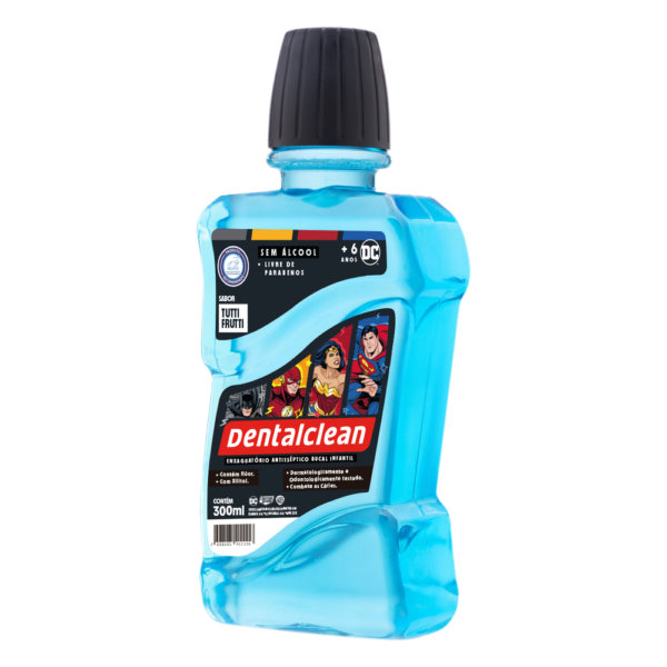 ANTISSÉPTICO DENTALCLEAN HERÓIS INFANTIL 300ML - Imagem 3