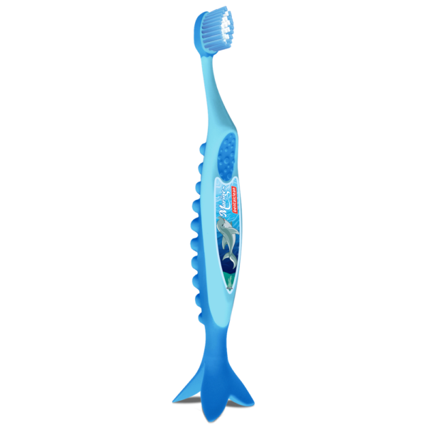 ESCOVA DE DENTE DENTALCLEAN MARINE INFANTIL MACIA - Imagem 2
