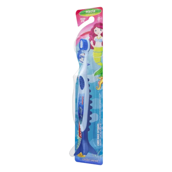 ESCOVA DE DENTE DENTALCLEAN MARINE INFANTIL MACIA - Imagem 8
