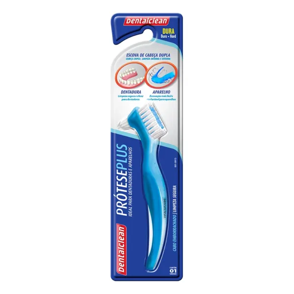 ESCOVA DE DENTE DENTALCLEAN PRÓTESE PLUS DURA - Imagem 4