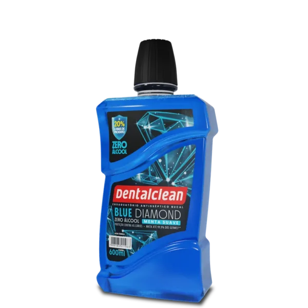 ANTISSÉPTICO DENTALCLEAN BLUE DIAMOND 600ML SEM ÁLCOOL - Imagem 3