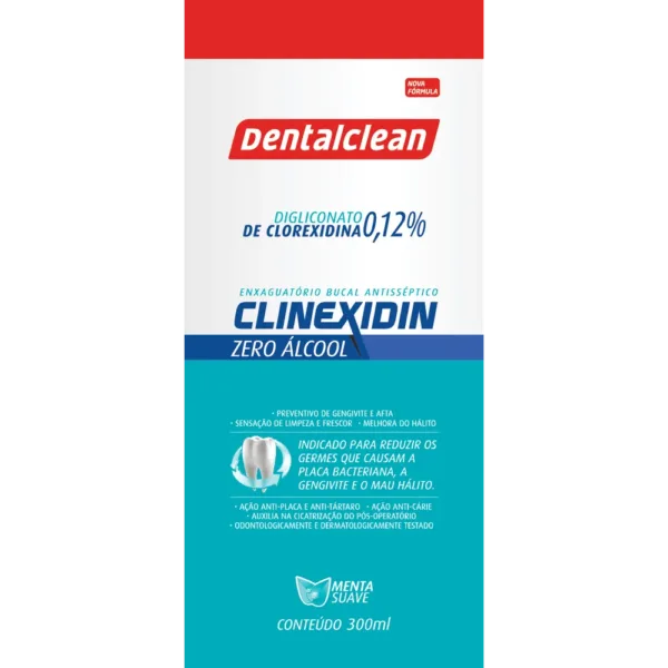 ANTISSÉPTICO DENTALCLEAN CLINEXIDIN 300ML - Imagem 3