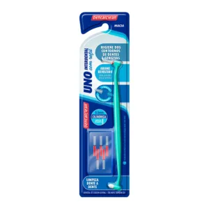 ESCOVA DENTALCLEAN UNO INTERDENTAL COM REFIL 0,5MM