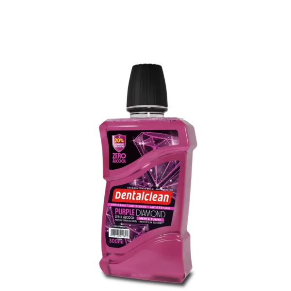 ANTISSÉPTICO DENTALCLEAN PURPLE DIAMOND 300ML SEM ÁLCOOL - Imagem 3