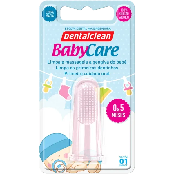ESCOVA MASSAGEADORA DENTALCLEAN BABY CARE