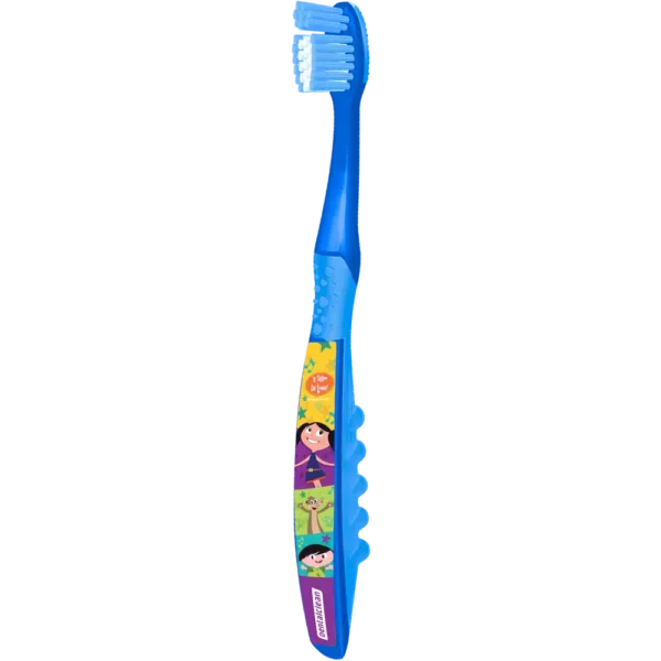 ESCOVA DE DENTE DENTALCLEAN LUNA ESCOLAR INFANTIL MACIA - Imagem 3