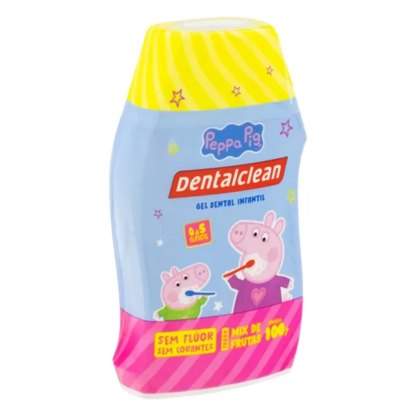 GEL SEM FLÚOR DENTALCLEAN PEPPA PIG 100G - Imagem 3