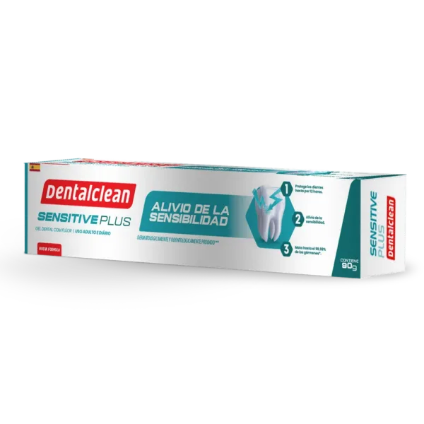GEL COM FLÚOR DENTALCLEAN SENSITIVE 90G - Imagem 4