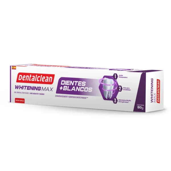 GEL COM FLÚOR DENTALCLEAN WHITENING 90G - Imagem 2