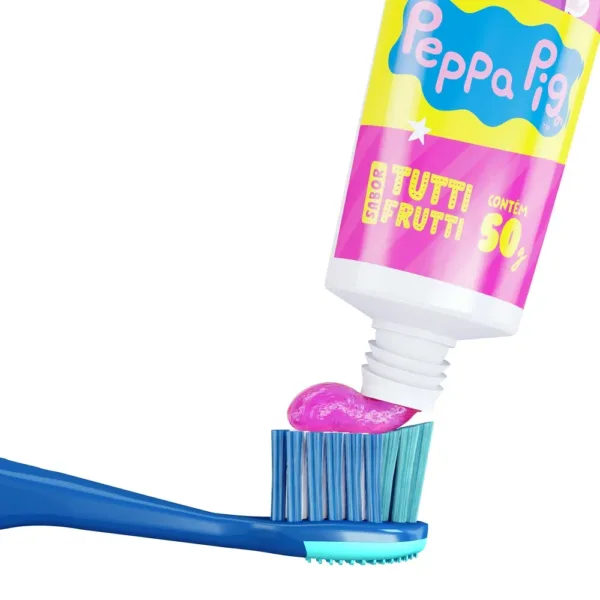 KIT PREMIUM DENTALCLEAN PEPPA PIG - Imagem 9