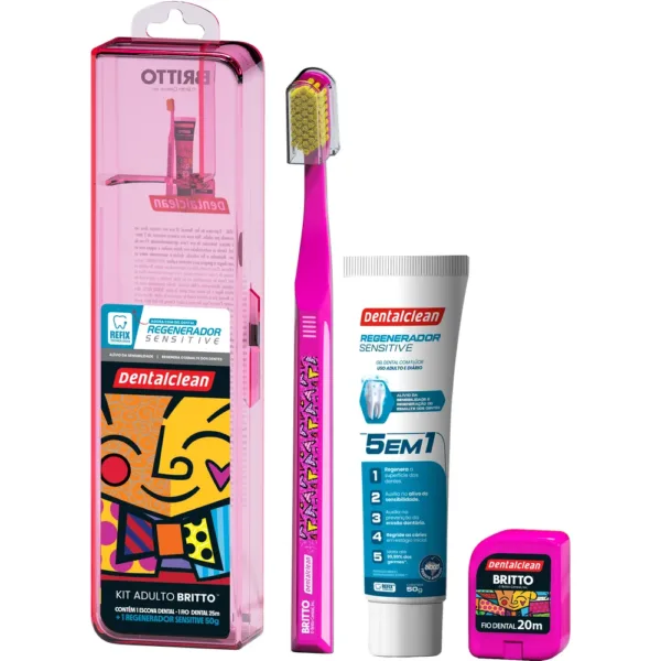 KIT PREMIUM DENTALCLEAN ROMERO BRITTO - Imagem 4