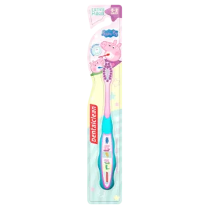ESCOVA DE DENTE DENTALCLEAN PEPPA PIG BABY EXTRA MACIA - Rosa