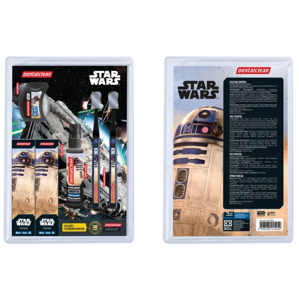 KIT COMEMORATIVO 30 ANOS DENTALCLEAN STAR WARS JUVENIL - Imagem 5