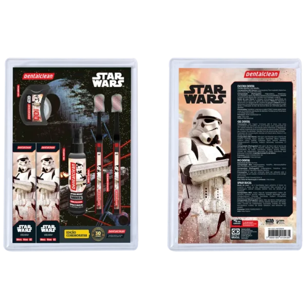 KIT COMEMORATIVO 30 ANOS DENTALCLEAN STAR WARS JUVENIL - Imagem 4