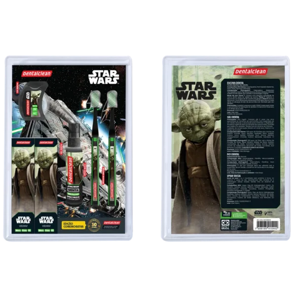 KIT COMEMORATIVO 30 ANOS DENTALCLEAN STAR WARS JUVENIL - Imagem 2