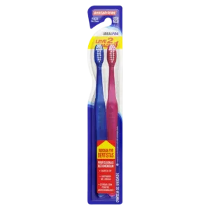 ESCOVA DE DENTE DENTALCLEAN IDEAL PRO LEVE 2 PREÇO ESPECIAL MACIA