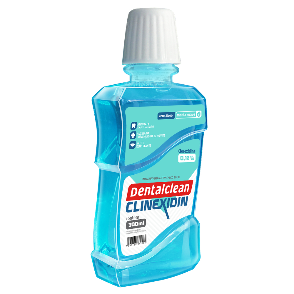 Loja Oficial Dentalclean - ANTISSÉPTICO DENTALCLEAN CLINEXIDIN 300ML