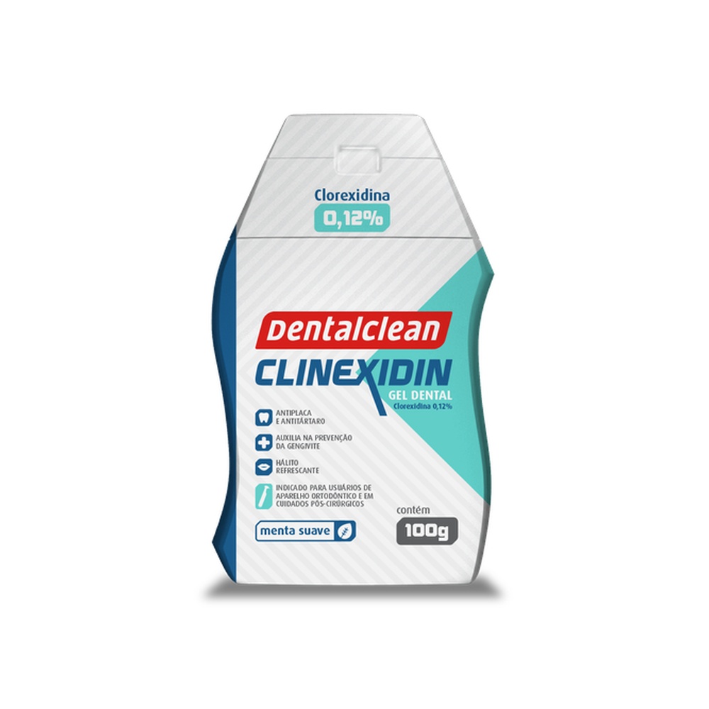 Loja Oficial Dentalclean - GEL DENTALCLEAN CLINEXIDIN 100G