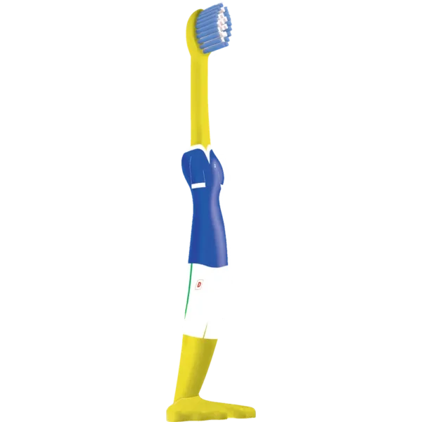 ESCOVA DE DENTE DENTALCLEAN DR. DUCK  INFANTIL MACIA - Imagem 2
