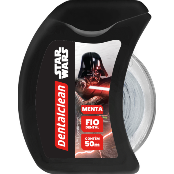 FIO DENTAL DENTALCLEAN STAR WARS 50M - Imagem 3