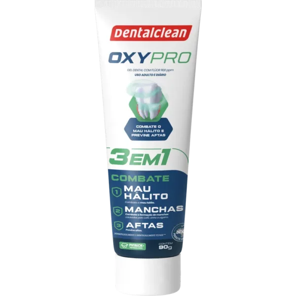 GEL COM FLÚOR DENTALCLEAN OXYPRO 90G