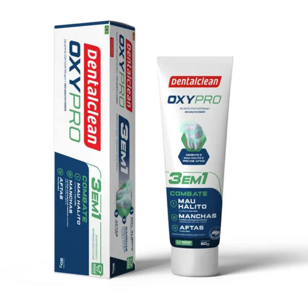 GEL COM FLÚOR DENTALCLEAN OXYPRO 90G - Imagem 3