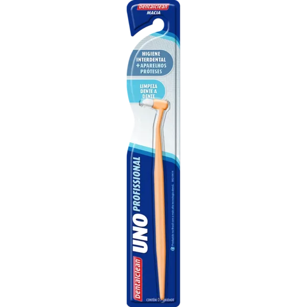 ESCOVA DENTALCLEAN UNO TUFAGEM ÚNICA MACIA