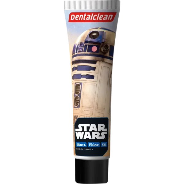 GEL COM FLÚOR + ESCOVA MACIA JUVENIL DENTALCLEAN STAR WARS - Imagem 2