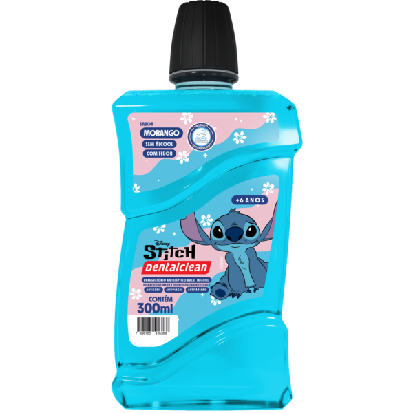 ANTISSÉPTICO DENTALCLEAN STITCH INFANTIL 300ML - Imagem 2