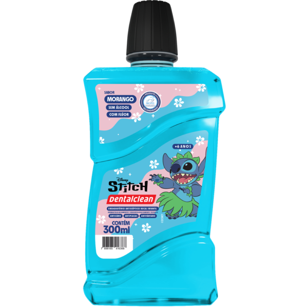 ANTISSÉPTICO DENTALCLEAN STITCH INFANTIL 300ML - Imagem 3