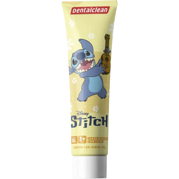 GEL COM FLÚOR DENTALCLEAN STITCH INFANTIL 50G - Imagem 6