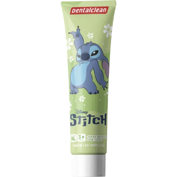 GEL COM FLÚOR DENTALCLEAN STITCH INFANTIL 50G - Imagem 3