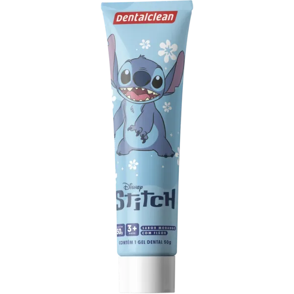 GEL COM FLÚOR DENTALCLEAN STITCH INFANTIL 50G - Imagem 5