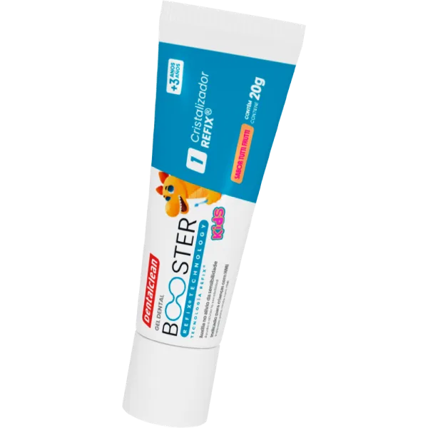KIT BOOSTER KIDS DENTALCLEAN COM ESCOVA E FIO DENTAL - Imagem 2