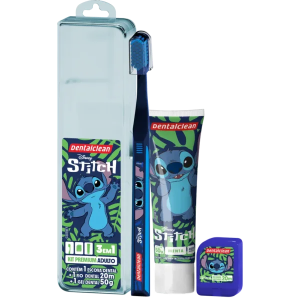 KIT PREMIUM DENTALCLEAN STITCH ADULTO