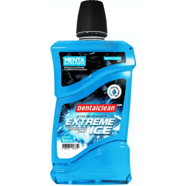ANTISSÉPTICO DENTALCLEAN EXTREME ICE 1000ML SEM ÁLCOOL - Imagem 2