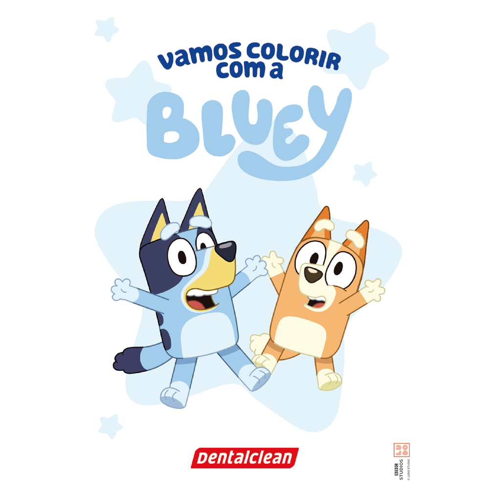 banner bluey dentalclean livro