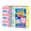 GEL COM FLÚOR DENTALCLEAN PEPPA PIG INFANTIL 50G PACK COM 3 UNIDADES