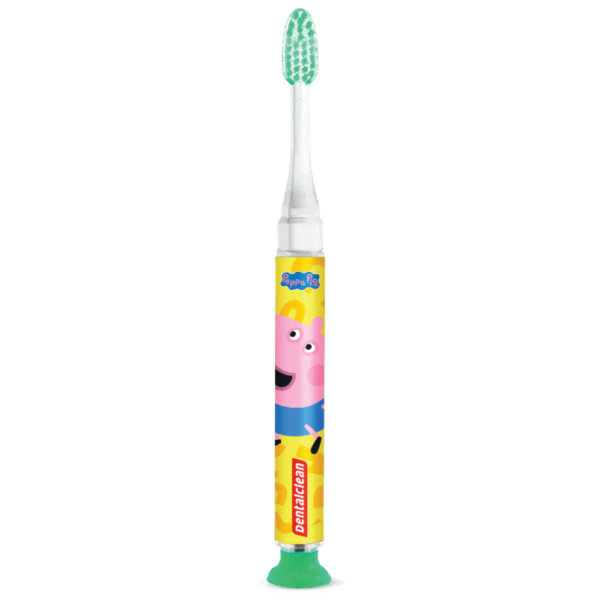 ESCOVA DE DENTE DENTALCLEAN PEPPA PIG TIMER LIGHT MACIA - Imagem 3