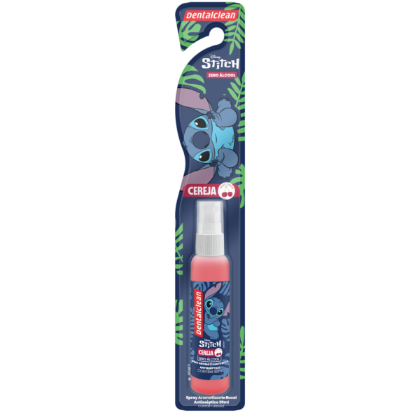 SPRAY BUCAL DENTALCLEAN STITCH ADULTO 30ML SEM ÁLCOOL