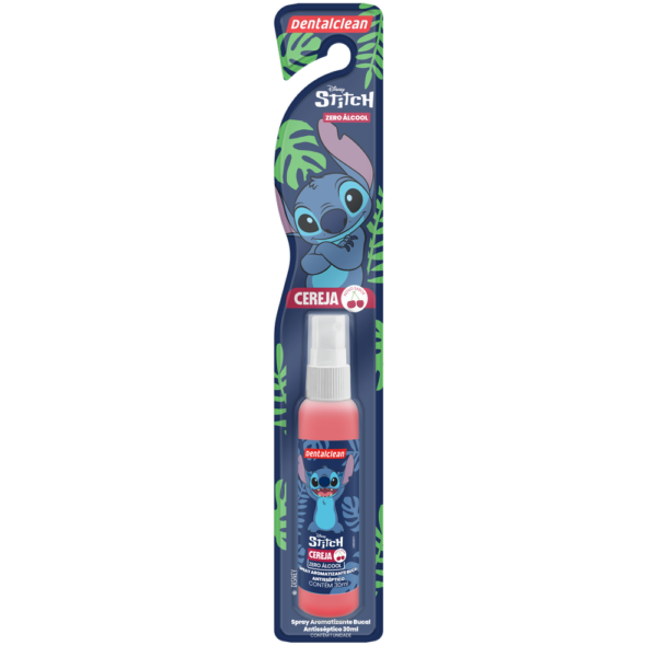 SPRAY BUCAL DENTALCLEAN STITCH ADULTO 30ML SEM ÁLCOOL - Imagem 2