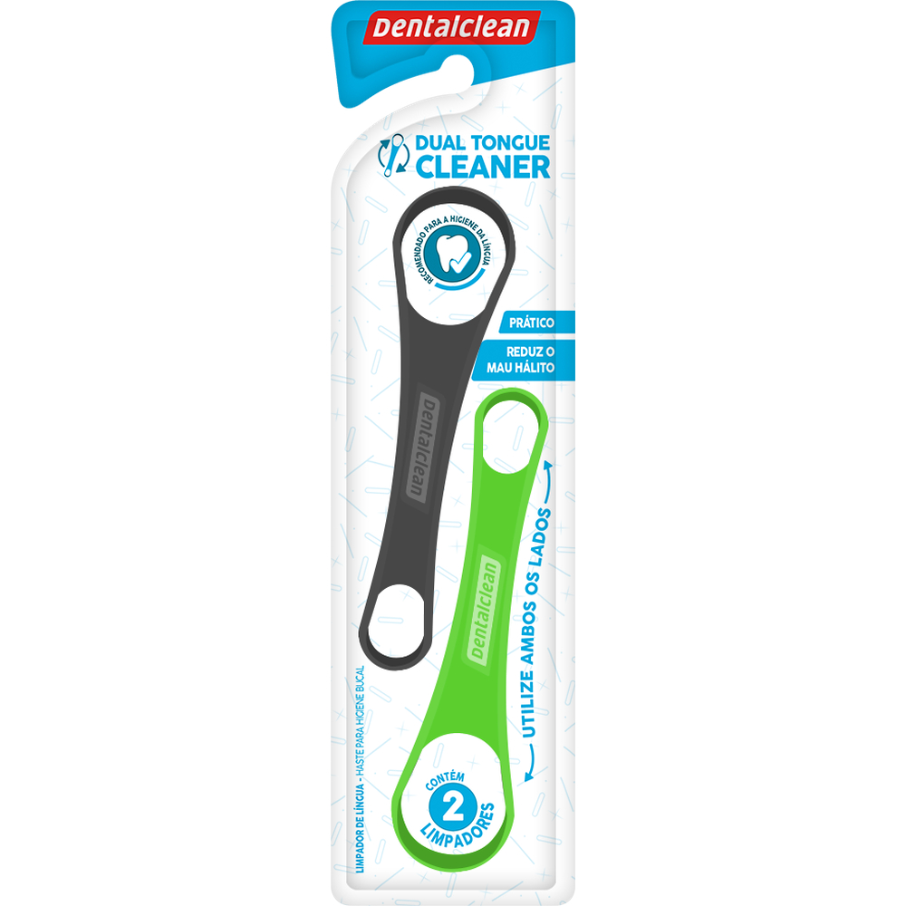 Loja Oficial Dentalclean - LIMPADOR DE LÍNGUA DENTALCLEAN DUAL TONGUE - Imagem 3